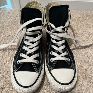 Black Hightop Converse